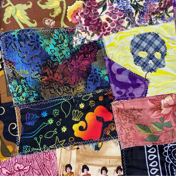 Handmade of a kind Patchwork Levi’s jeans - Picture 9 of 12